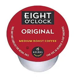 Eight O'Clock Coffee Medium Roast K-Cups (24 count) - Besco Water