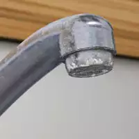 Hard Water Build Up on Faucet